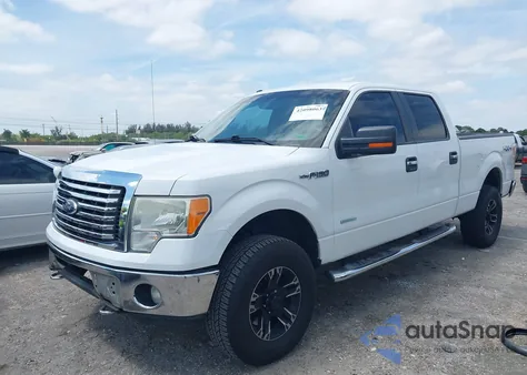 2012 Ford F-150 Xlt from USA, damaged, VIN 1FTFW1ET4CFB34867